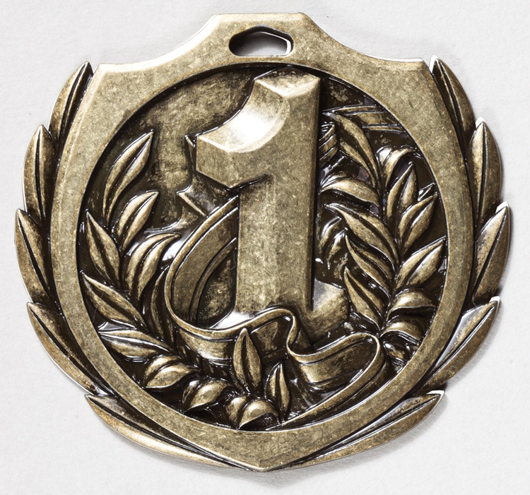 1st Burst Medal 2 1/4" 1