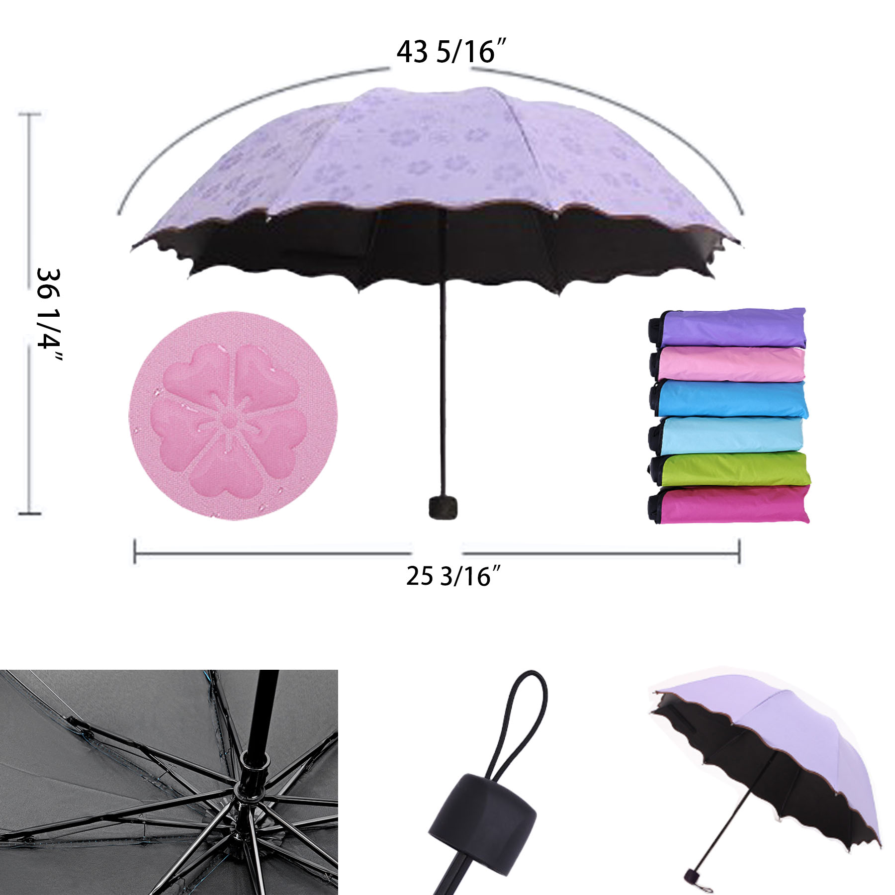 Rain Water Blossoms Umbrellas 2