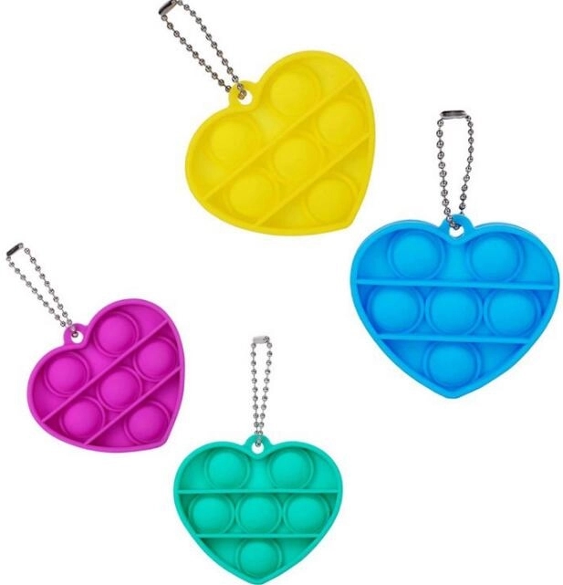 Fidget Popper Heart Shaped Toy 2