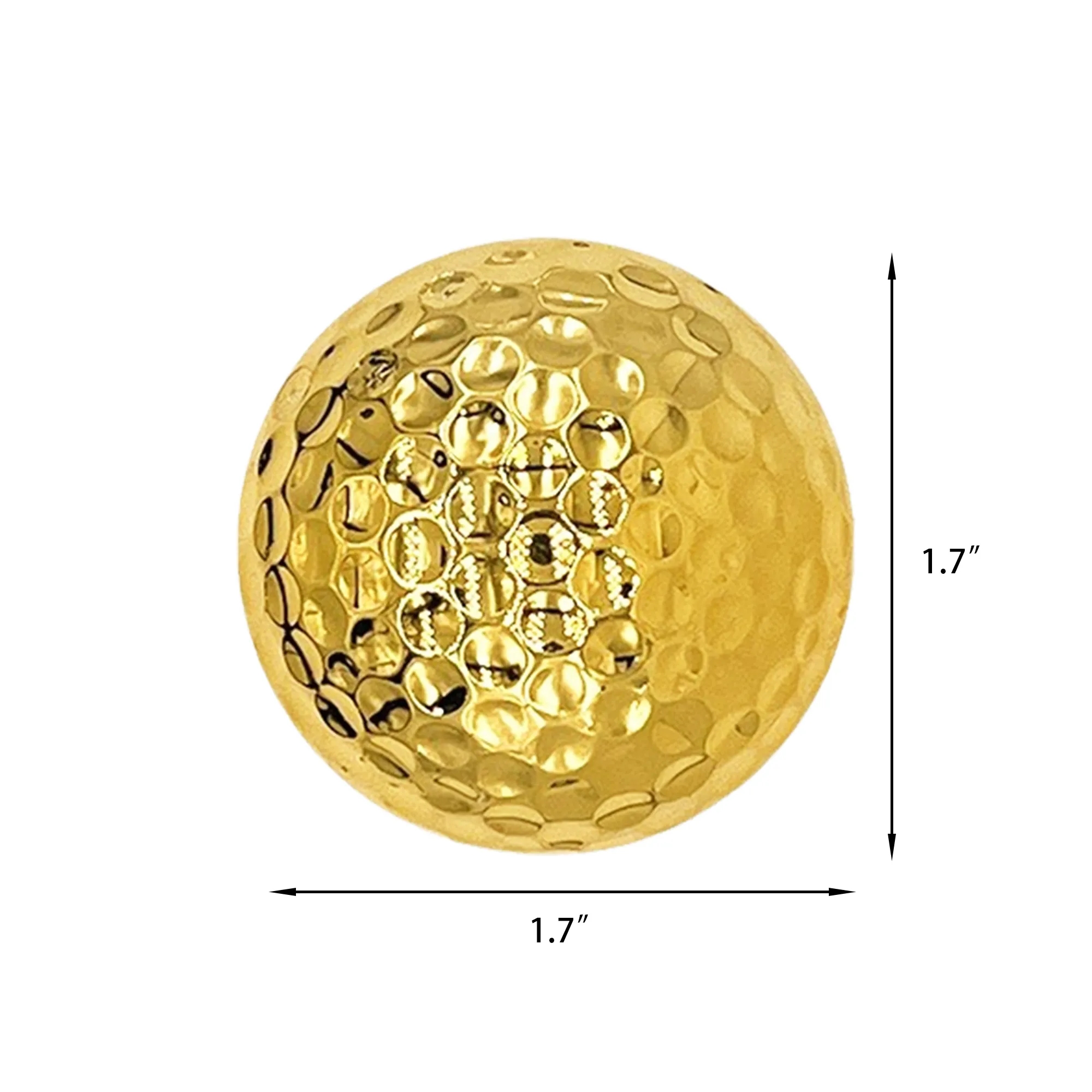 Gold Plated Golf Ball for Promotional and Display Purposes 2