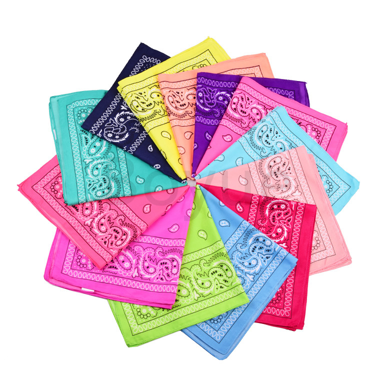 Custom Cotton Bandanna 22" x 22" - Full Color Printing 5