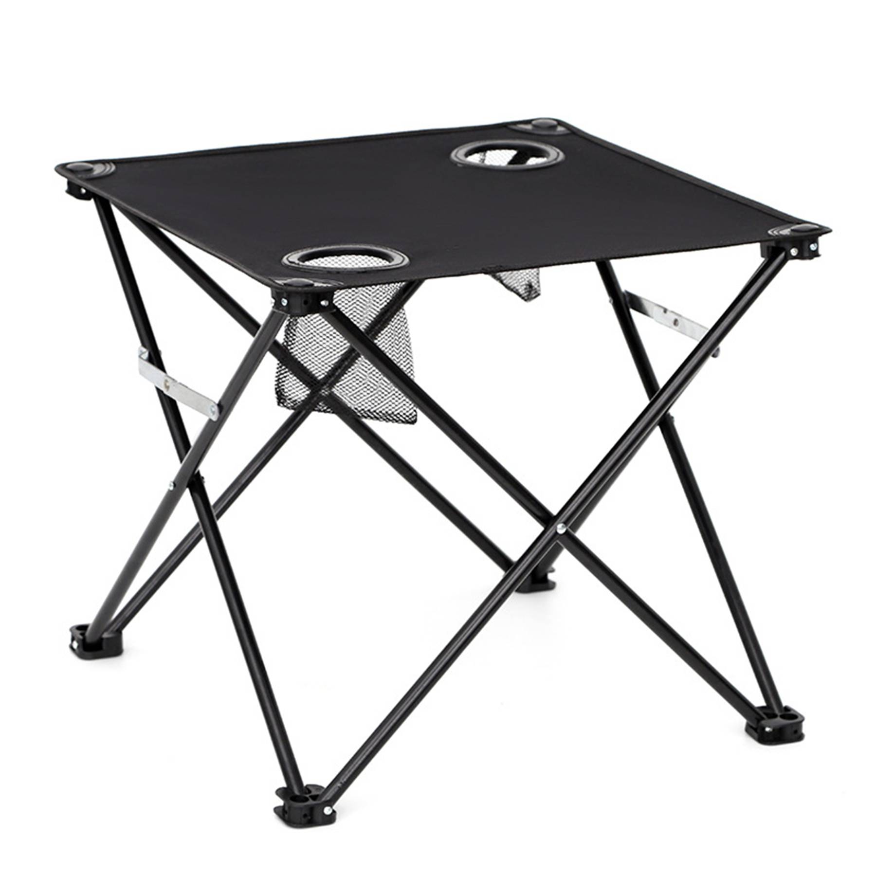 Oxford Outdoor Foldable Table With Two Cup Holders 4