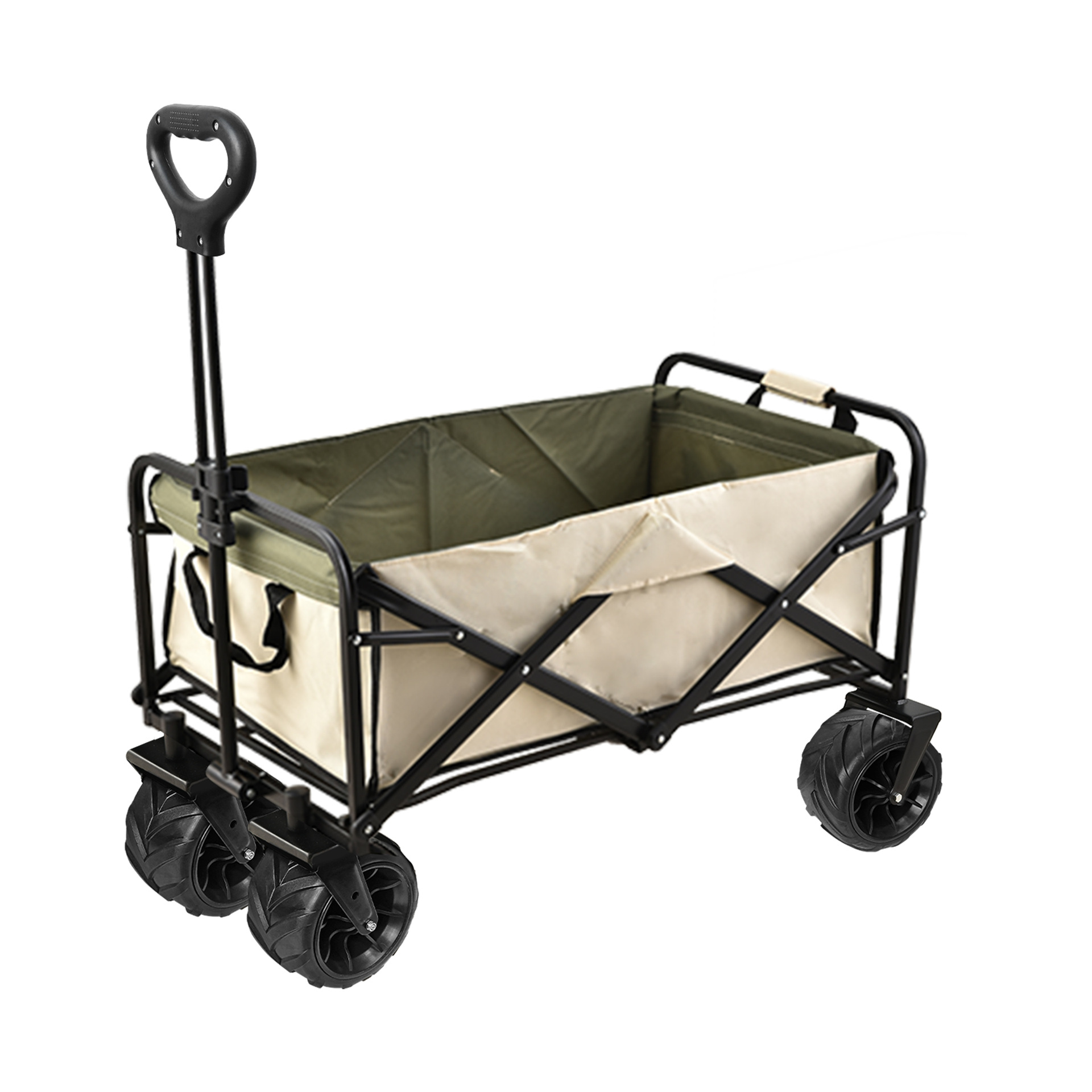 Collapsible Wagons Cart with Cover 3
