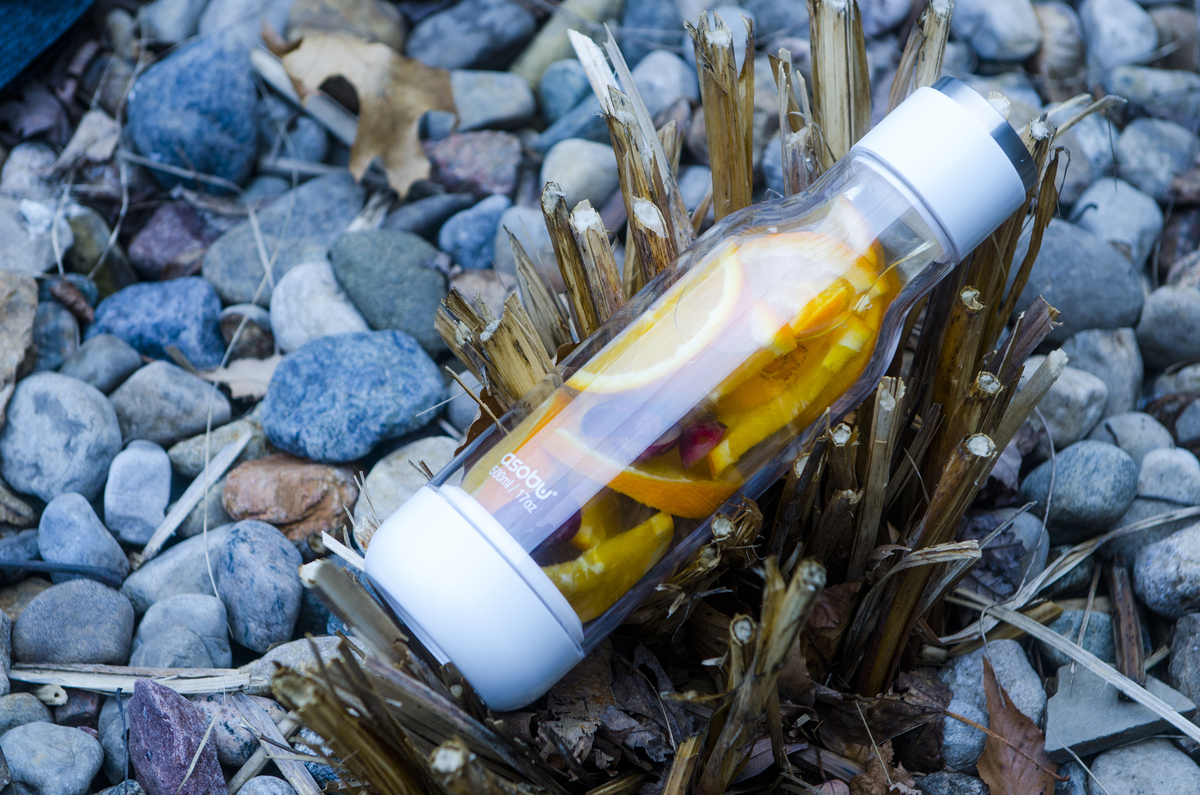 17 oz Asobu Inner Peace Glass Water Bottle 9
