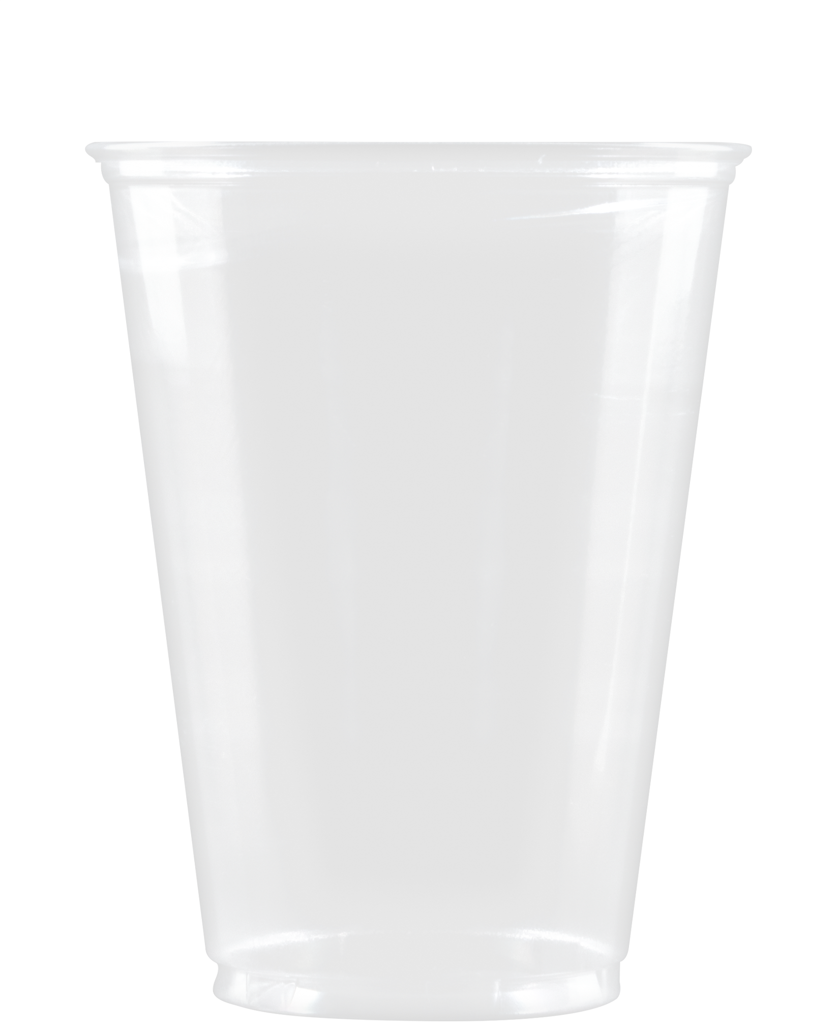 10 oz Soft Sided Plastic Cup Clear Digital Print 4