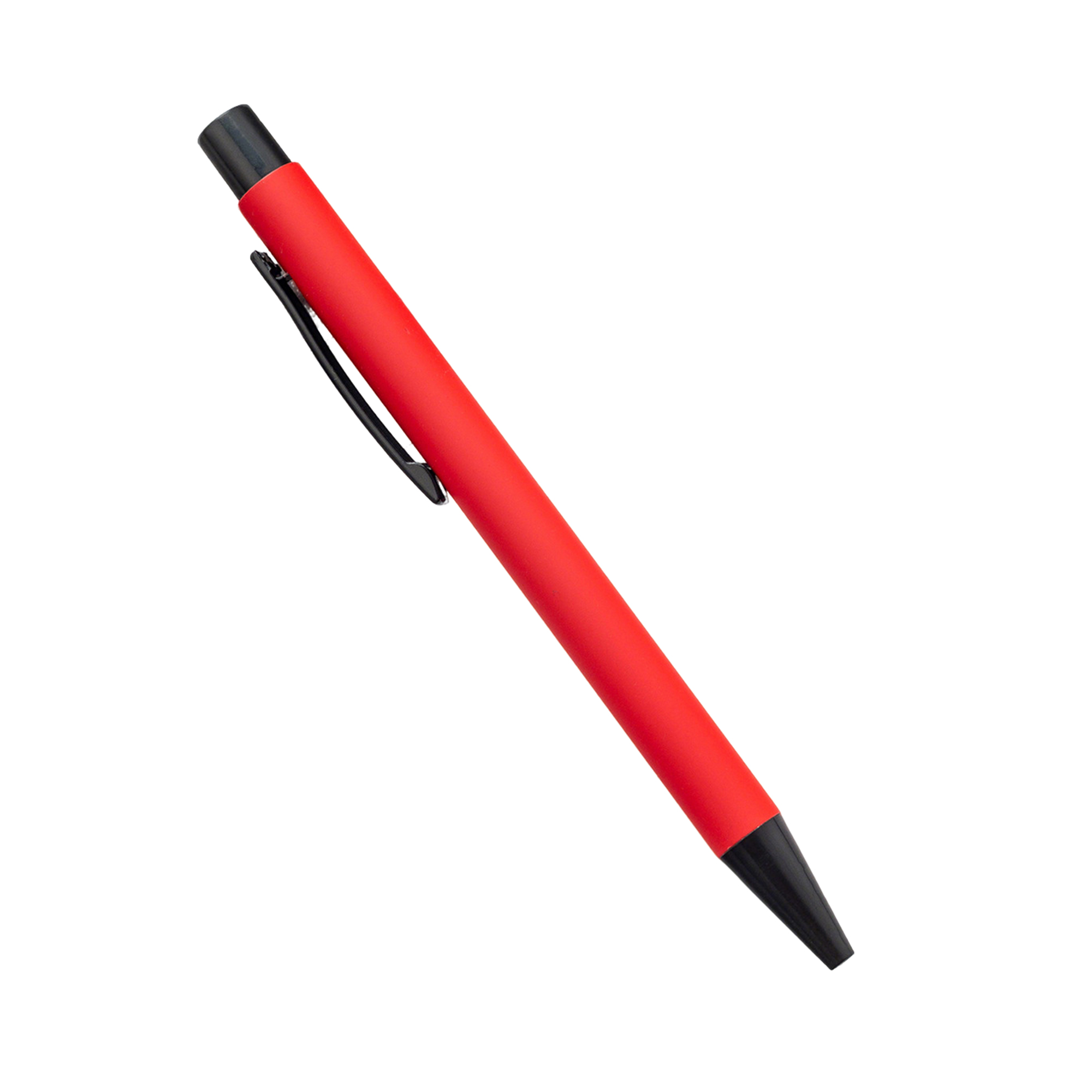 Metal Clip Ballpoint Pen With Colored Barrel 8