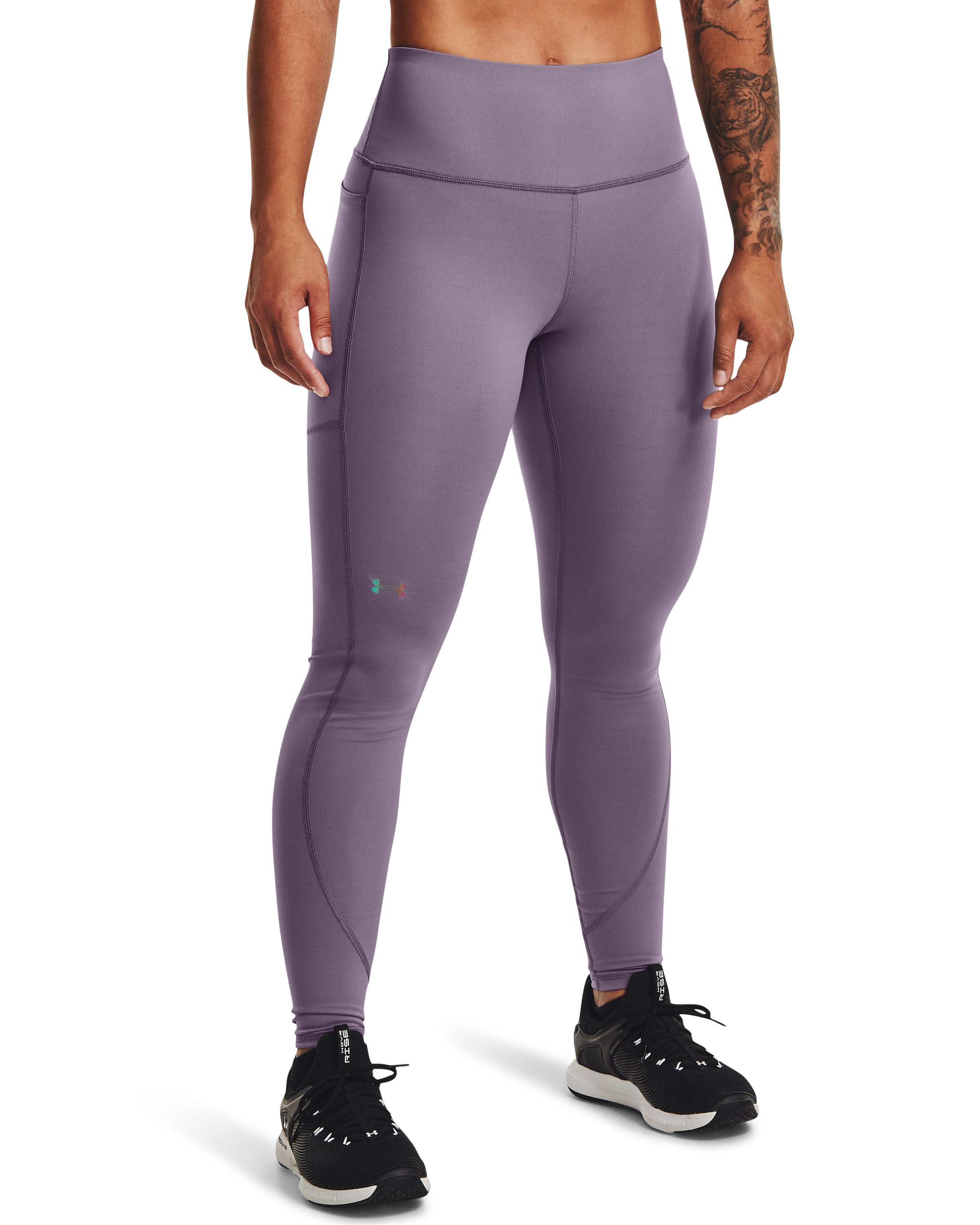 UA RUSH No-Slip Waistband Women's Full-Length Leggings 9