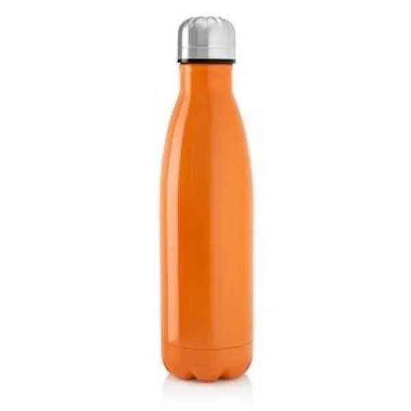17 oz. Travel Stainless Steel Vacuum Insulated Thermos Bottl, custom water bottle with logo imprint 8