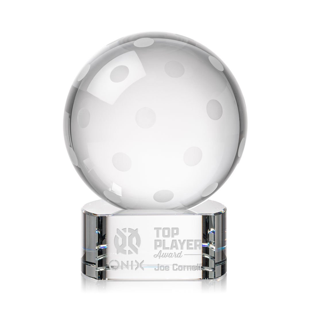 Pickleball Award on Paragon Base 9