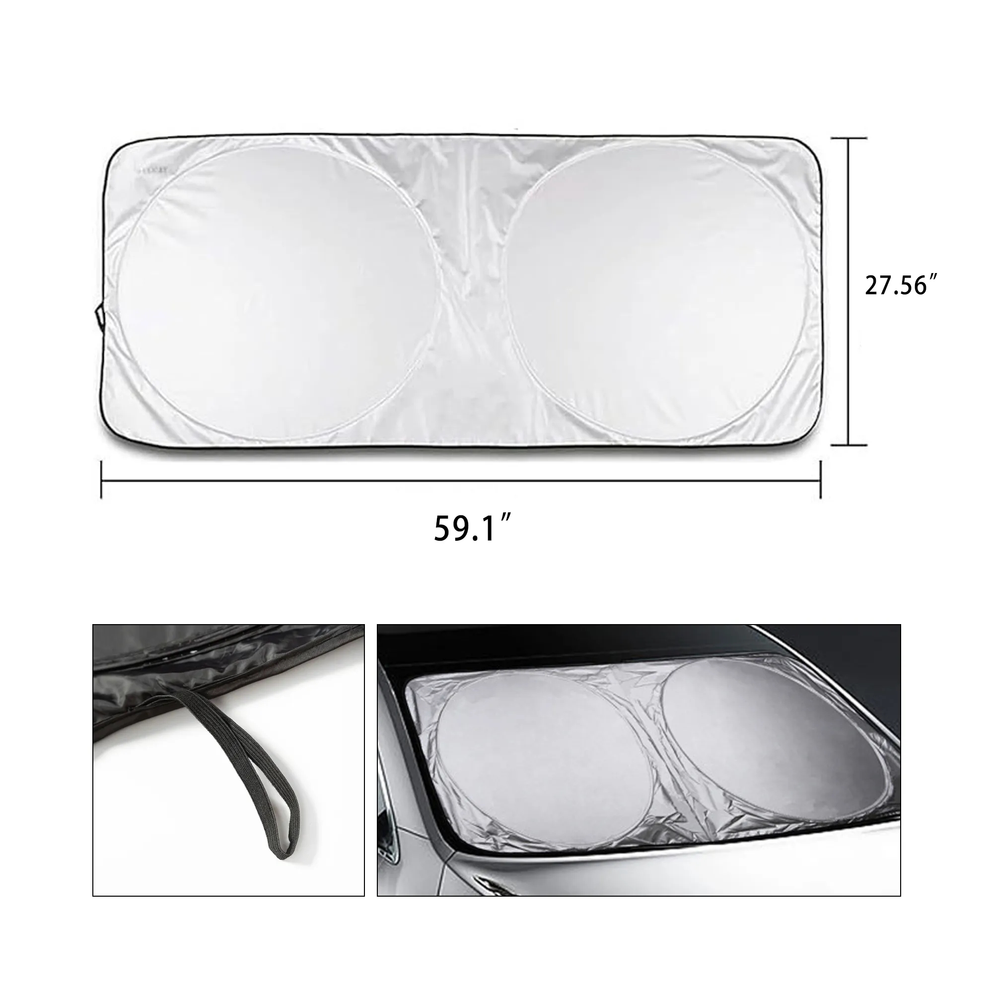 Foldable Car Sunshade 2
