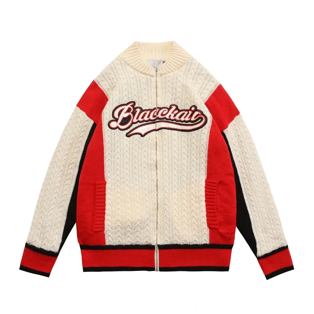 Custom Sweaters - organic cotton - jacquard - cardigan or crewneck 2