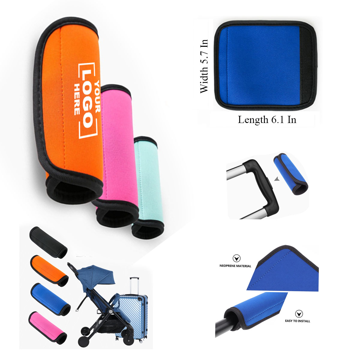 Luggage Grip Handle Sleeve 5