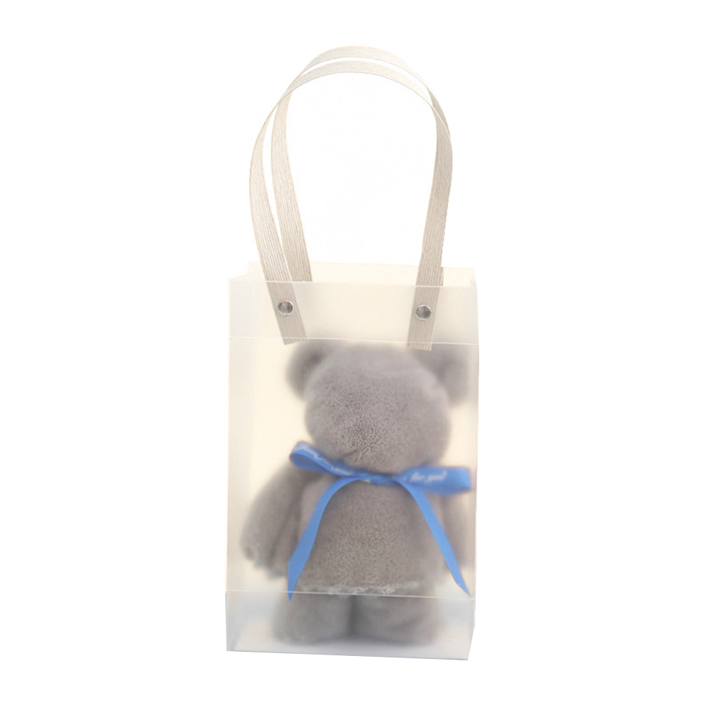Coral velvet bear towel 15