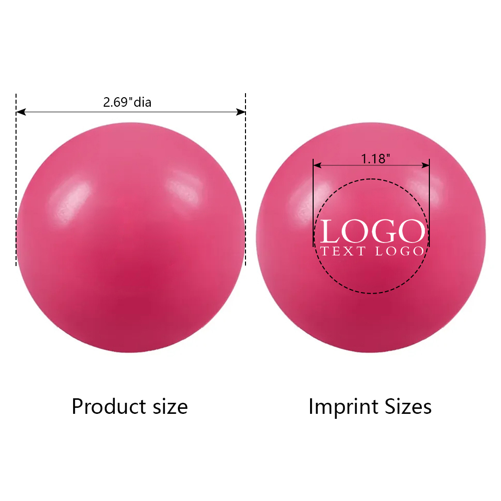 Custom Solid Color Round Stress Ball 4