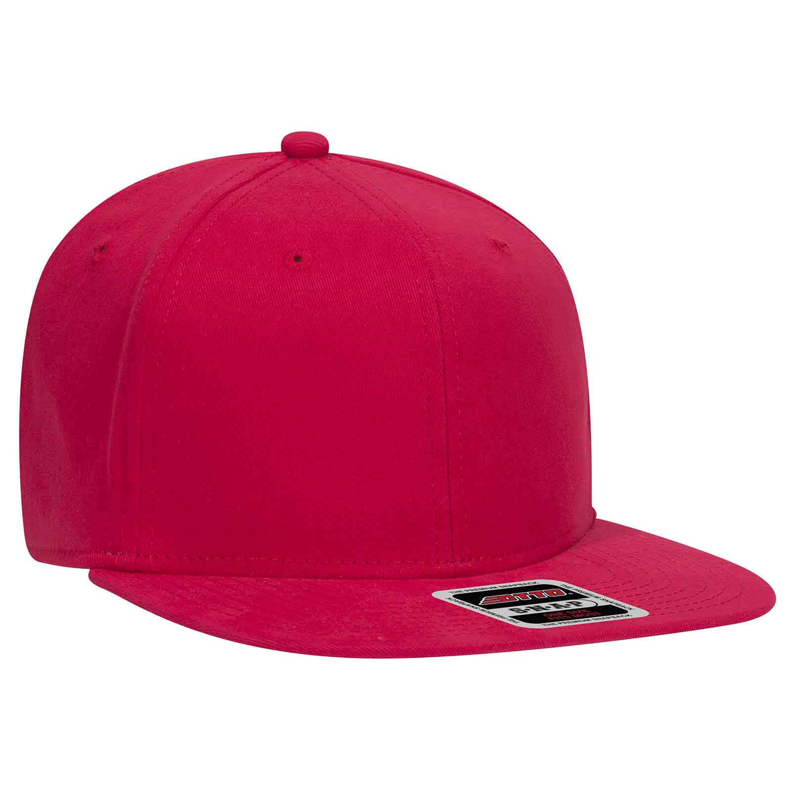 OTTO CAP "OTTO SNAP" 6 Panel Mid Profile Snapback Hat 4