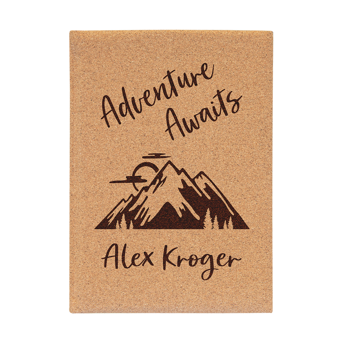 7" x 9" Agglomerated Cork Sketch Book