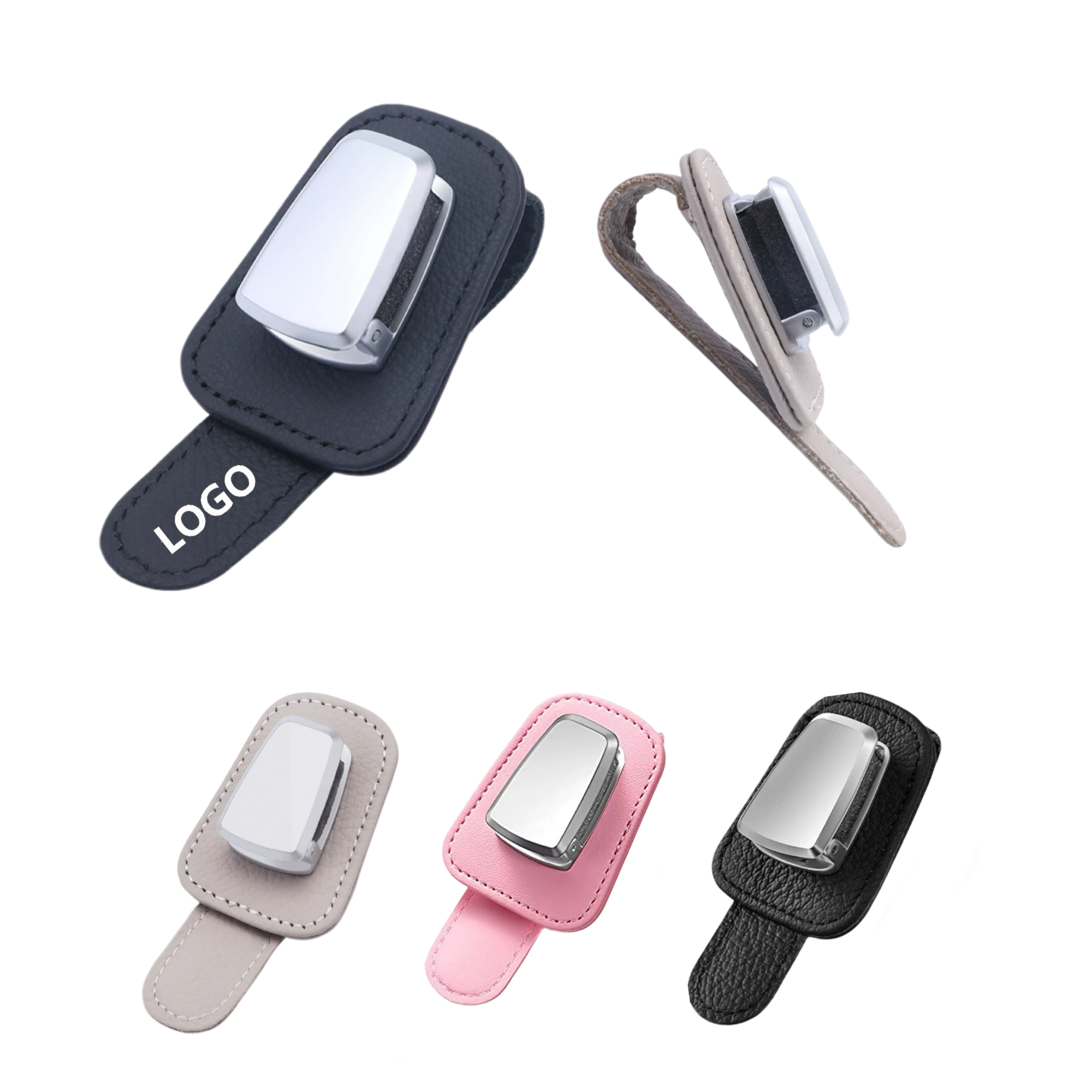 Car Sun Visor Glasses Clip 3