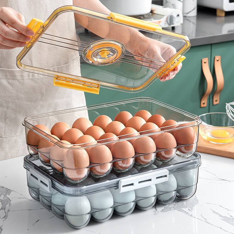 Transparent Egg Storage Carton Large Capacity Insurance 6