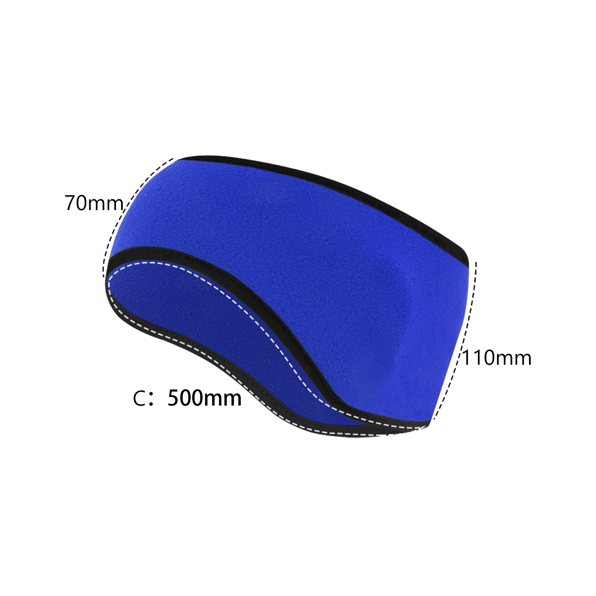 MOQ50 Winter Warm Fleece Hairband 1