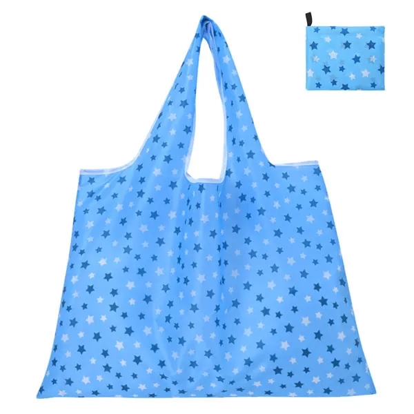 Extra-Large Reusable Foldable Grocery Tote Bags - Full Color 3