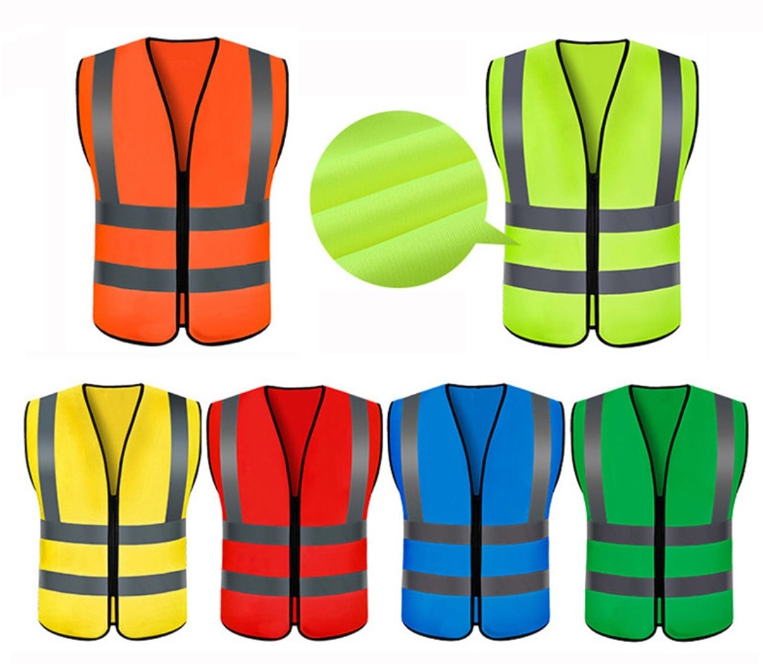 Reflective zipper vest 2