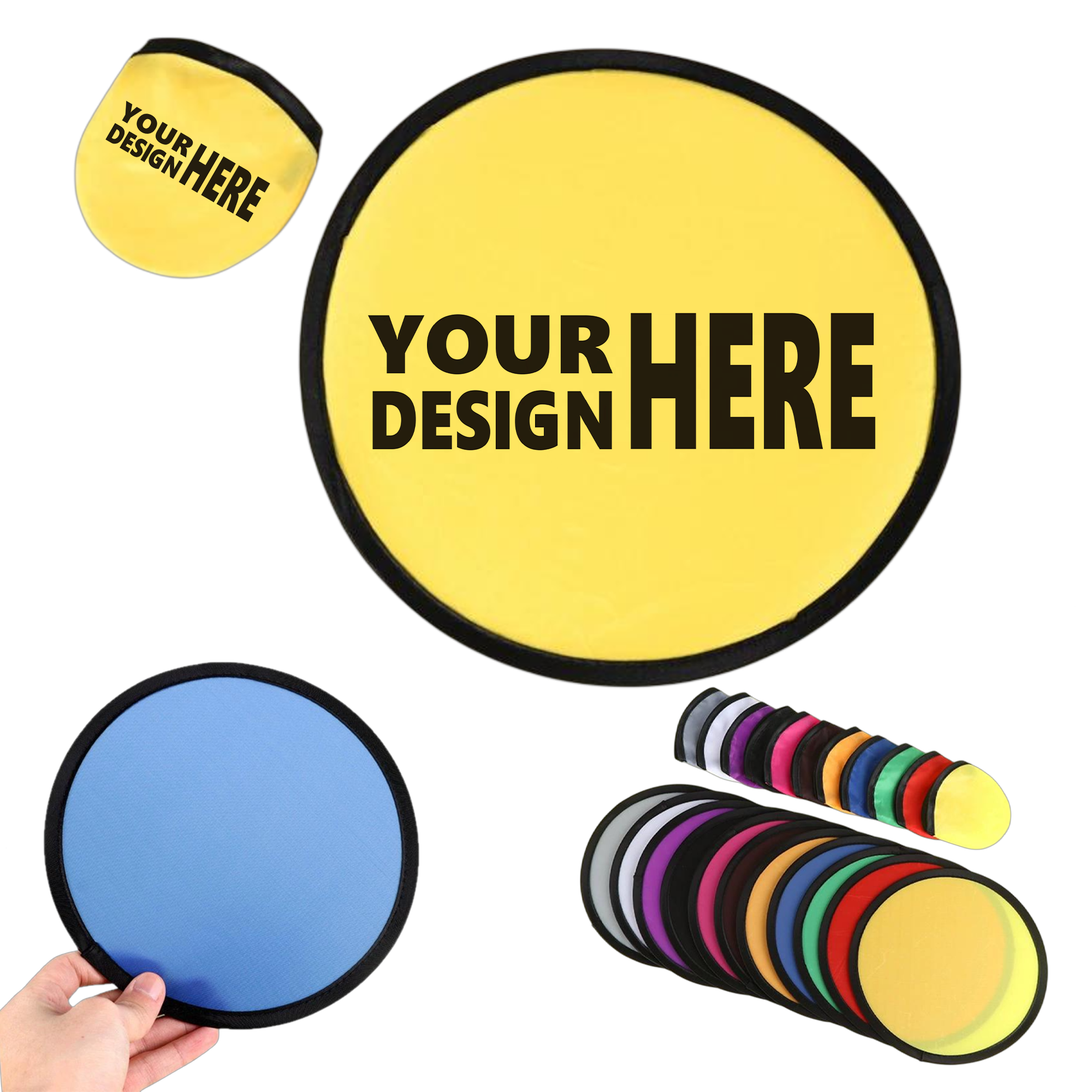 7-Inch Foldable Flying Disc with Storage Bag 2