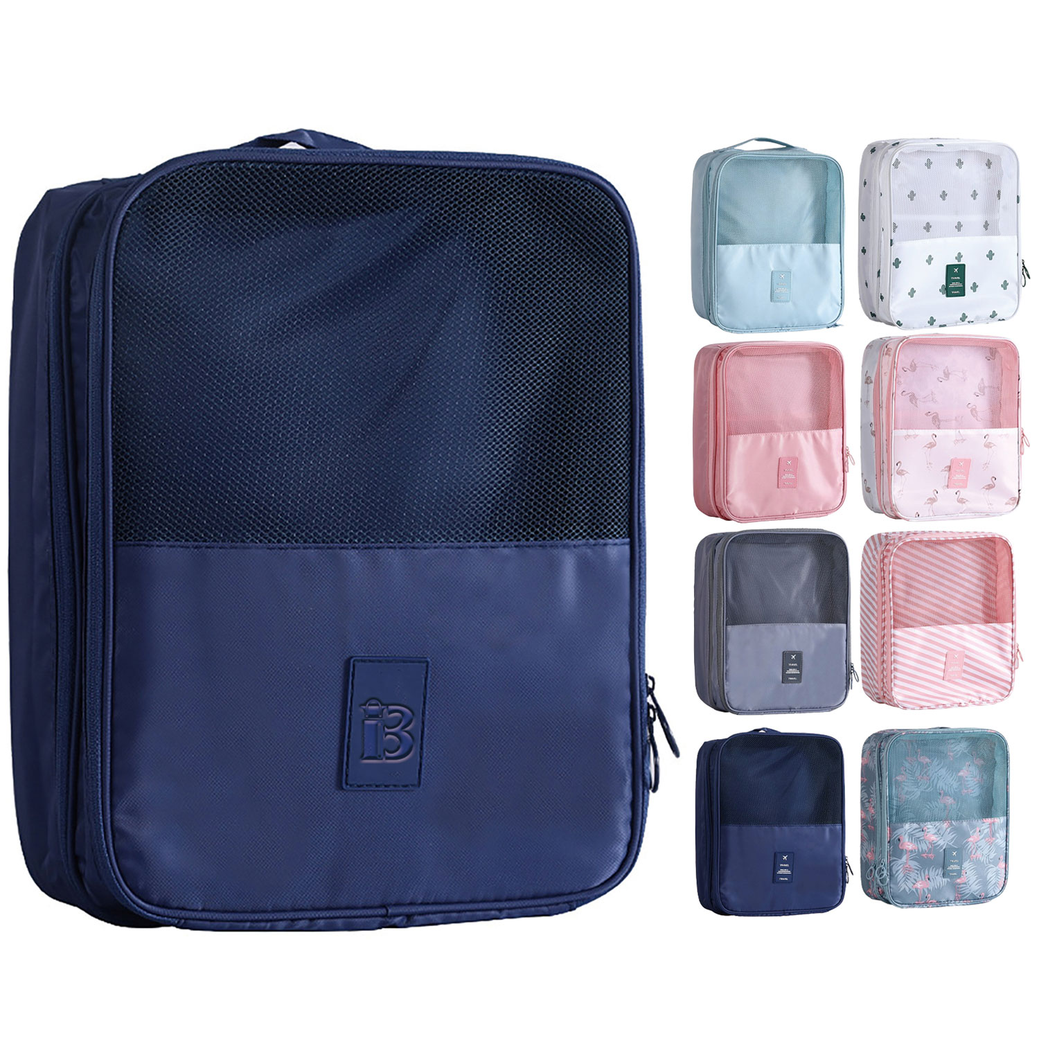 Travel Waterproof Double-Layer Dustproof Shoe Bag 2