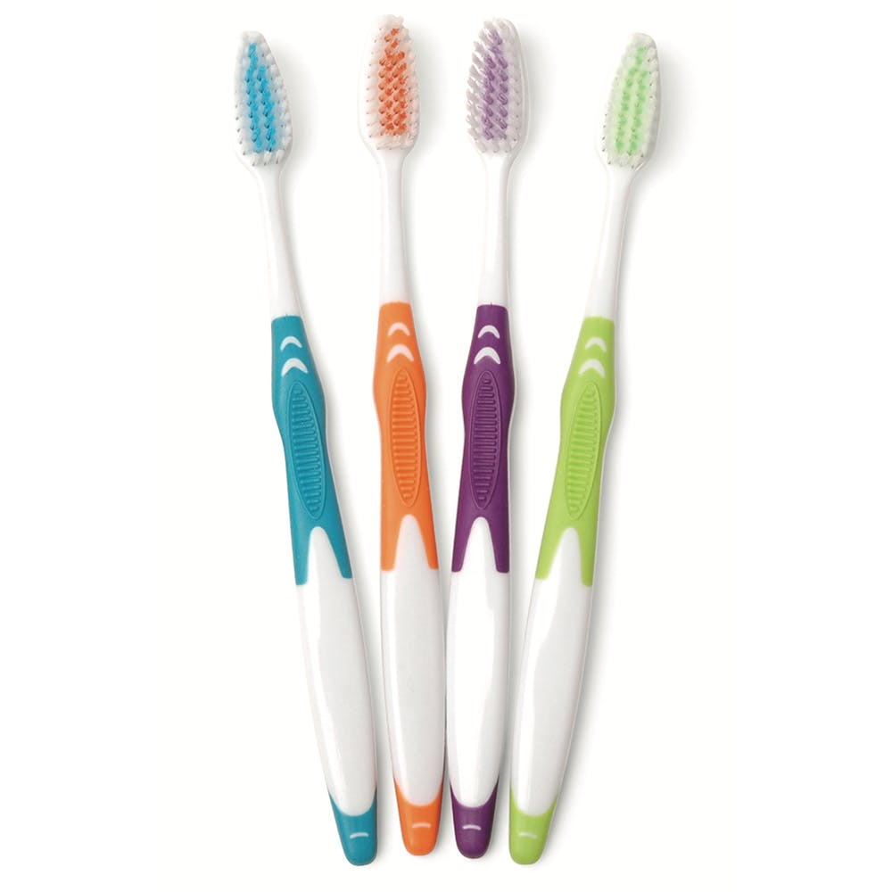 Bulk Rubber Handle Toothbrushes - 39 Tuft 1