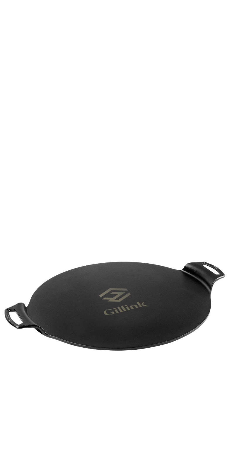 Lodge® 15" Seasoned Cast Iron Pizza Pan 4