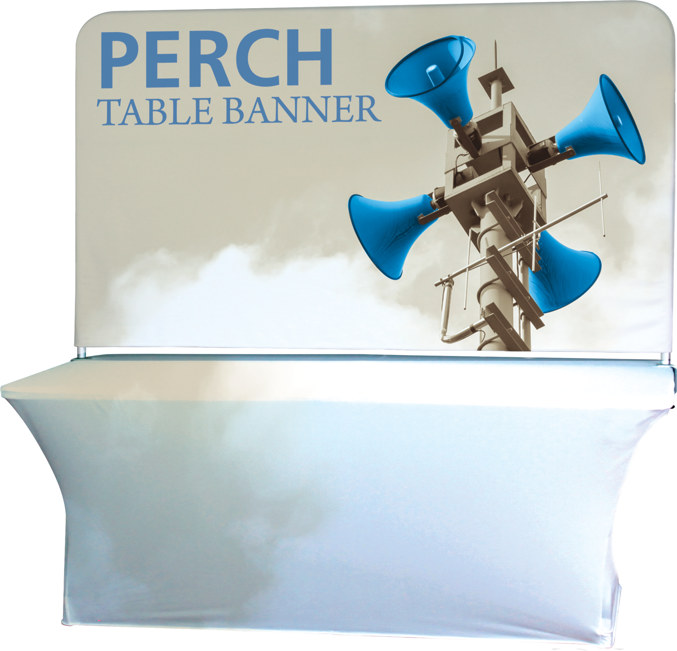 Perch 8' Table Pole Banner - Medium
