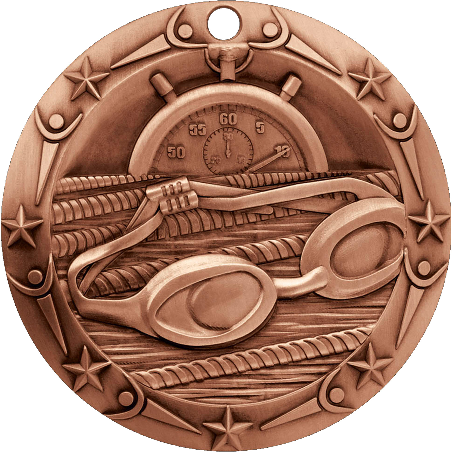 Stock World Class Sports & Academic Medals: Swimming 3