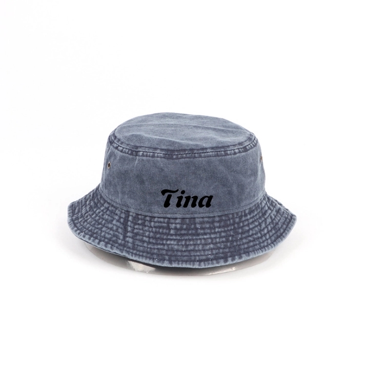 Washed Cotton Cowboy Bucket Hat 6