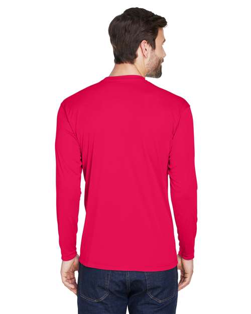 Men's Cool & Dry Sport Long Sleeve Performance Interlock T-Shirt - 8422 11