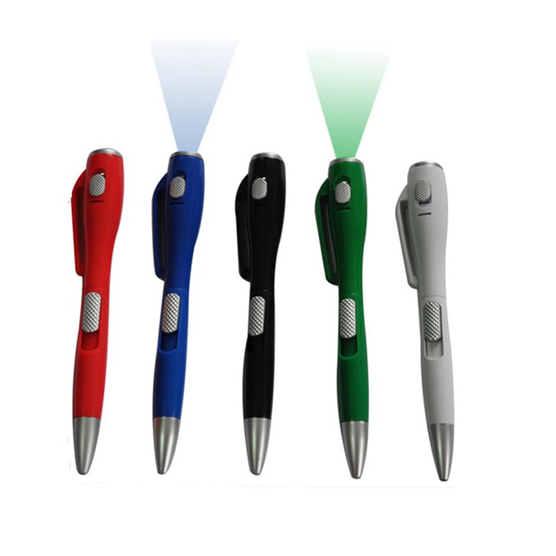 Flashlight Ballpoint Pen With LED Light 2