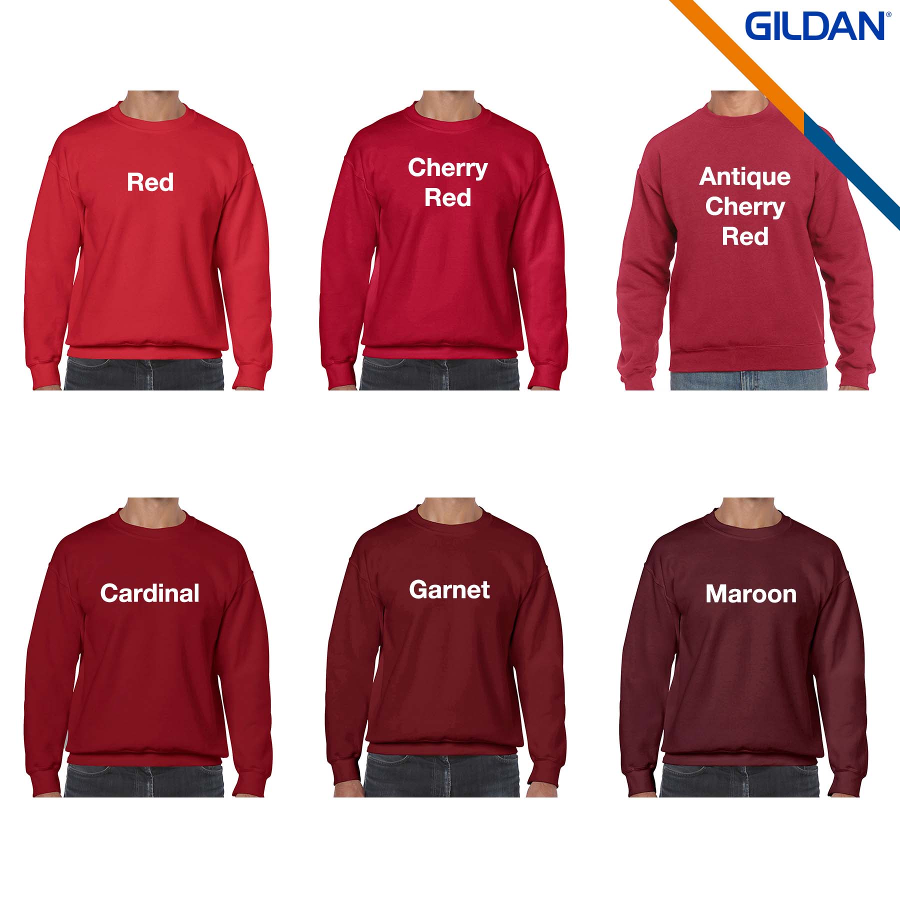 Gildan® Heavy Blend Adult Crewneck Sweatshirts 8