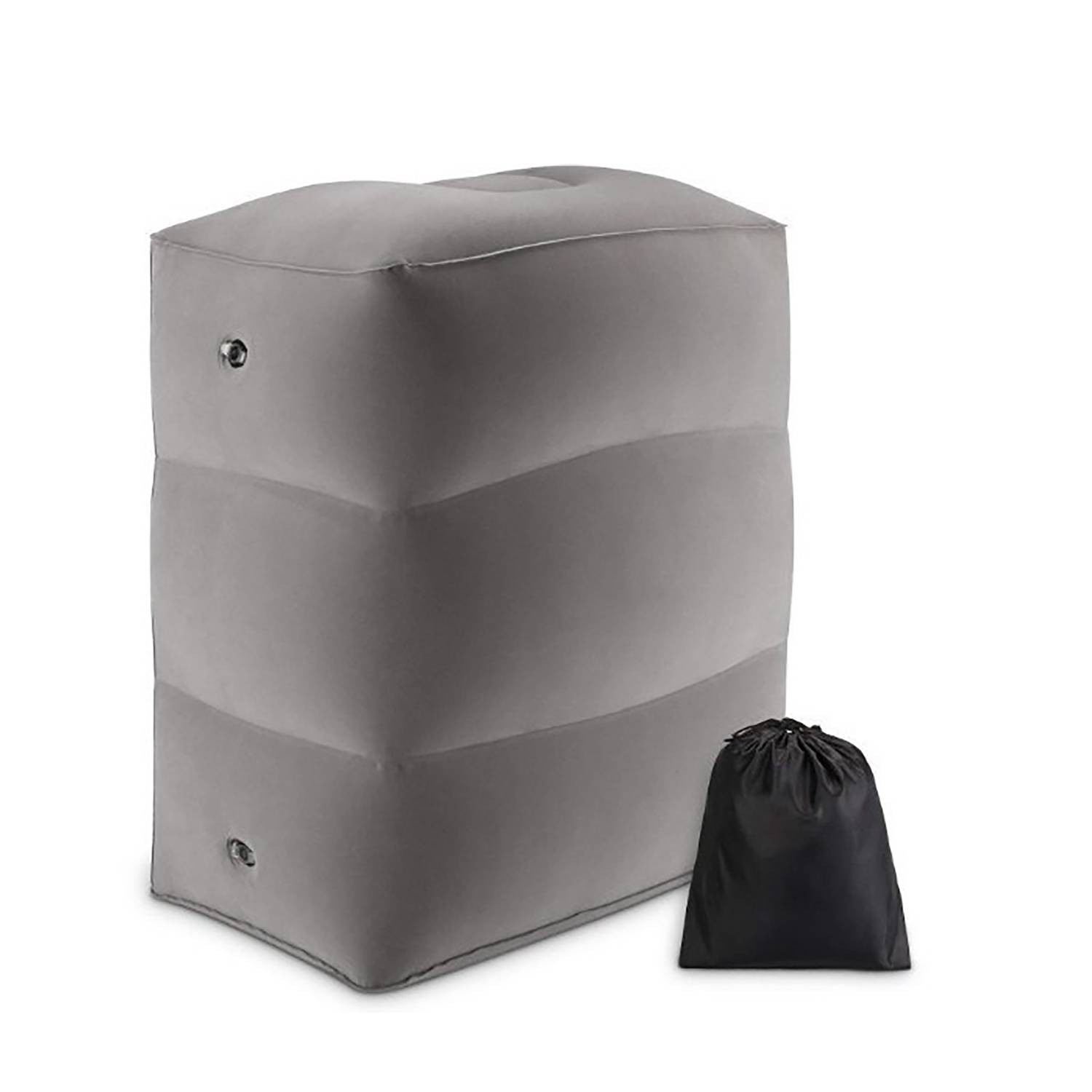 Flocked Inflatable Travel Footrest 6