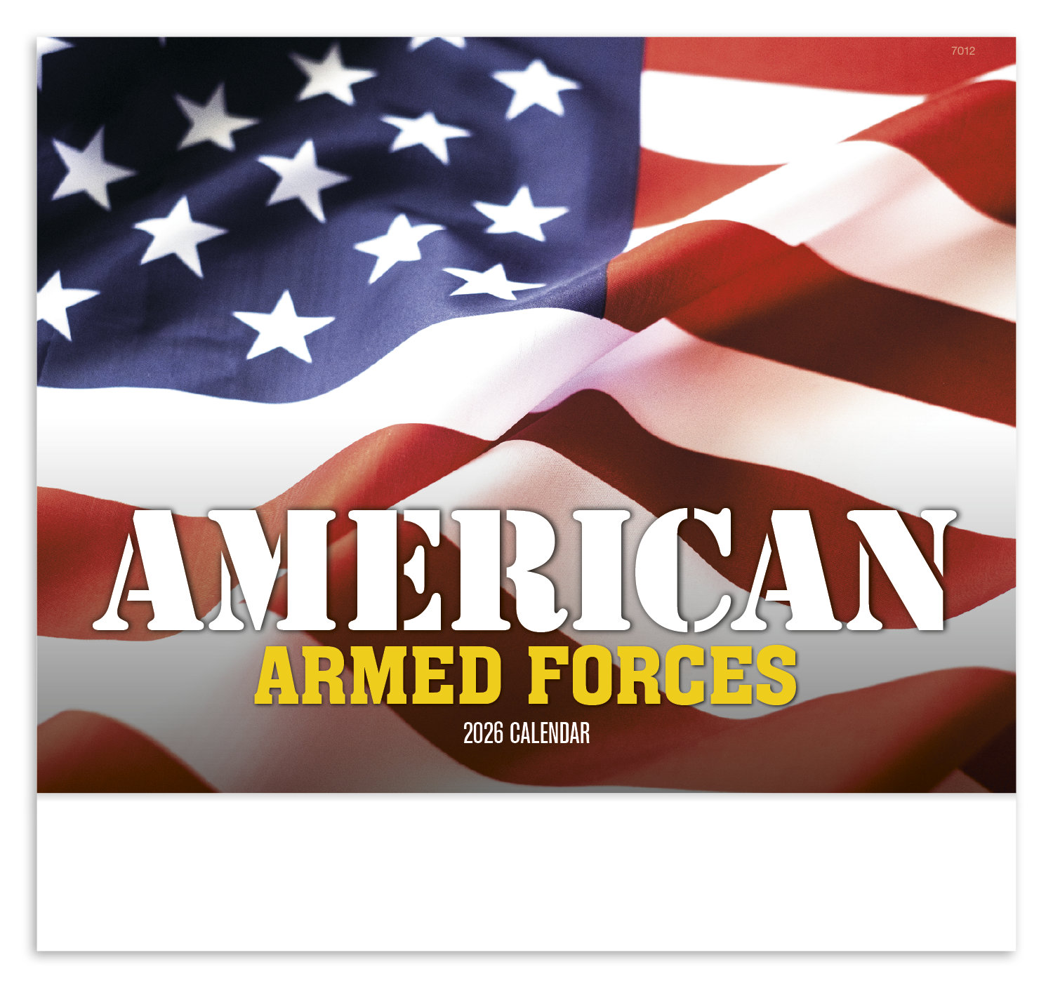 Good Value™ American Armed Forces - Stapled Calendar 32