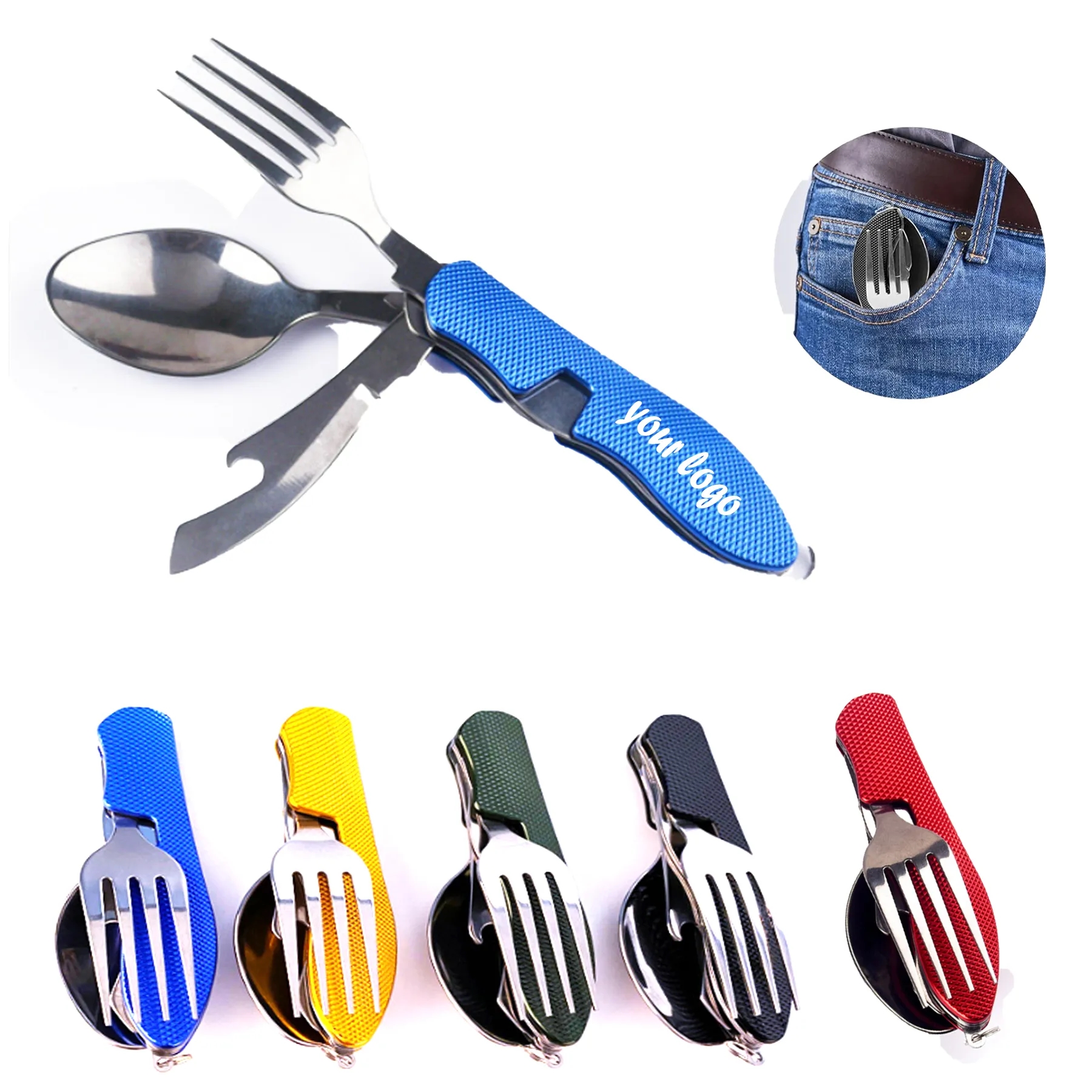 4-in-1 Portable Folding Cutlery 3