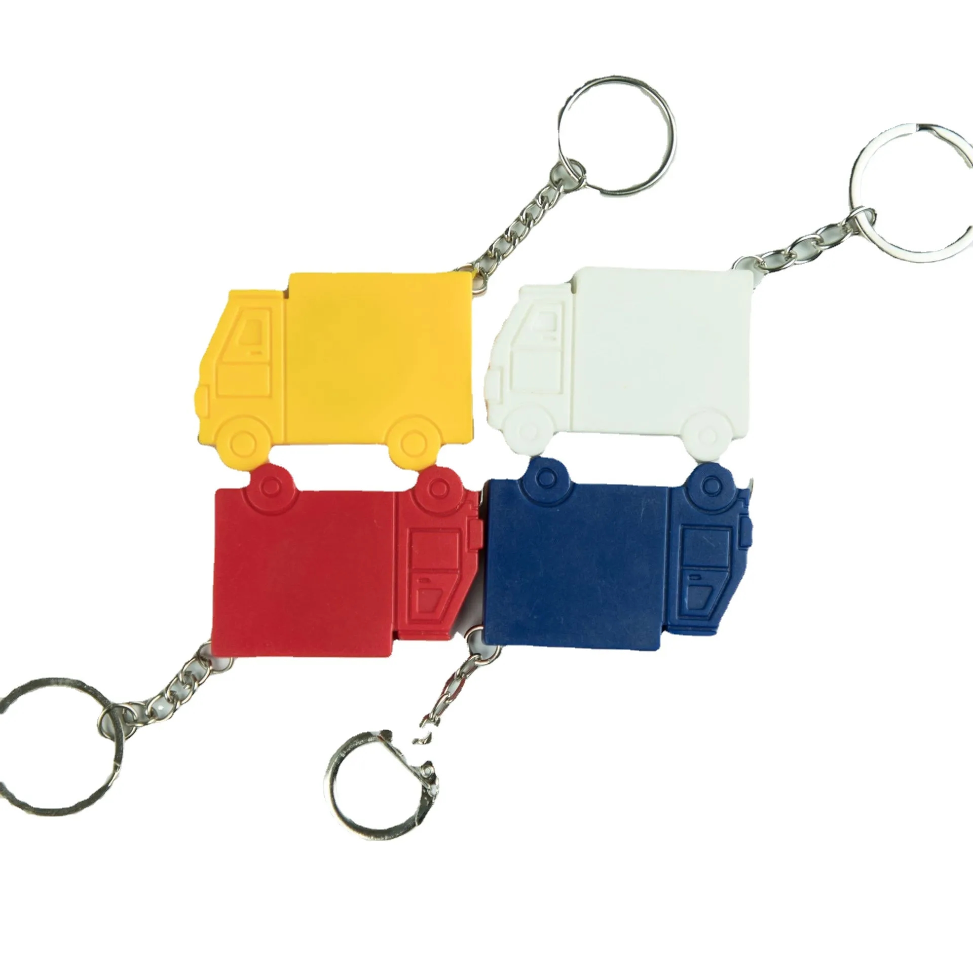 Mini Truck Shape Tape Measure with Keychain 2