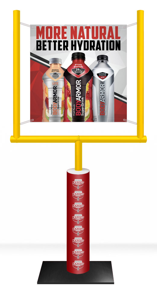 Goal Post Football Display (86" x 38")