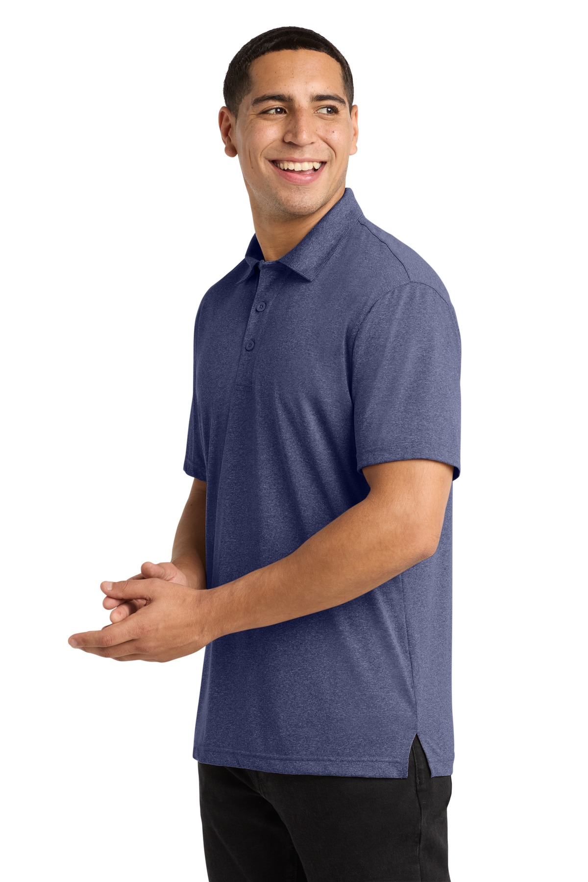Sport-Tek Heather Contender Polo. ST660 97