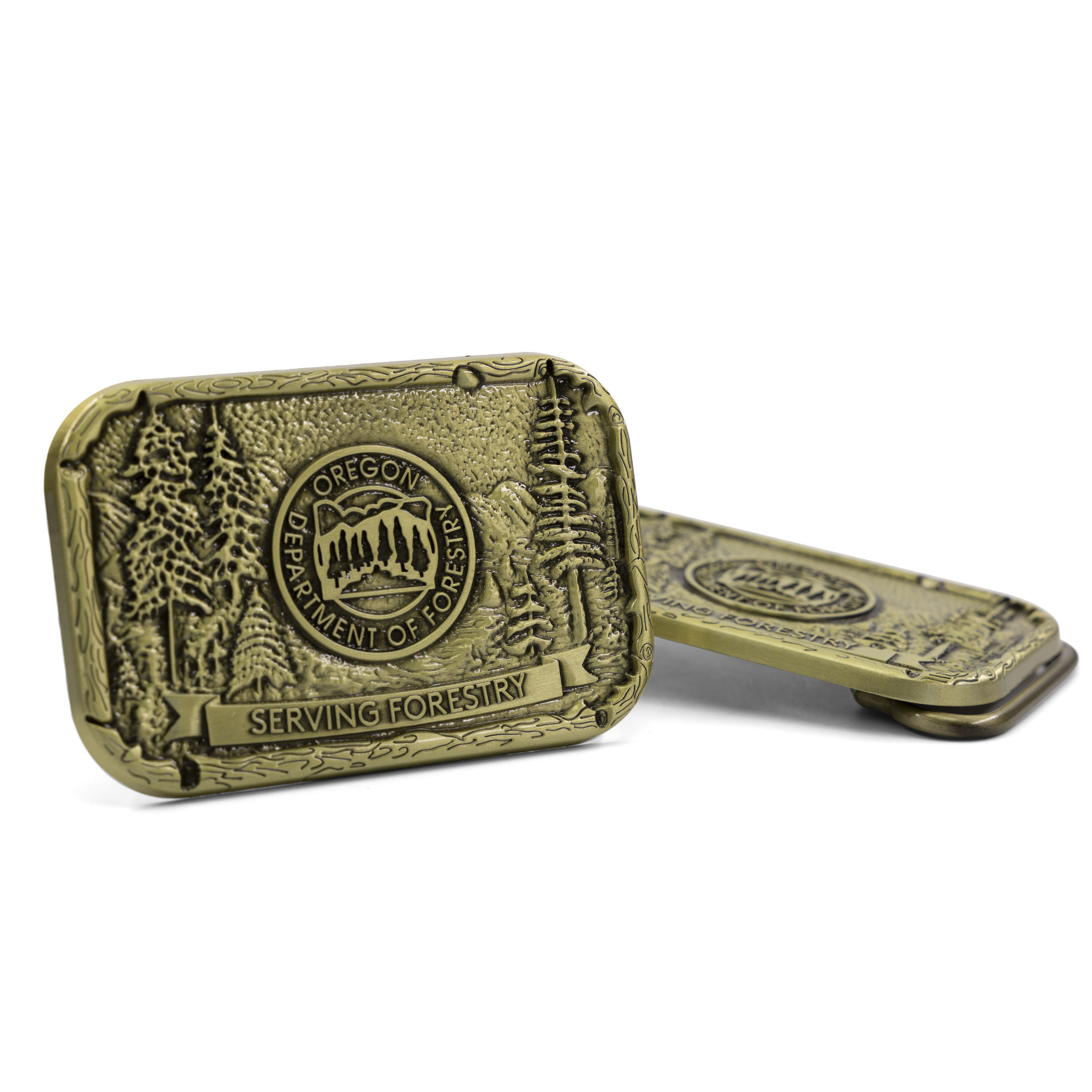 Custom Die Cast Belt Buckles 3-D 3