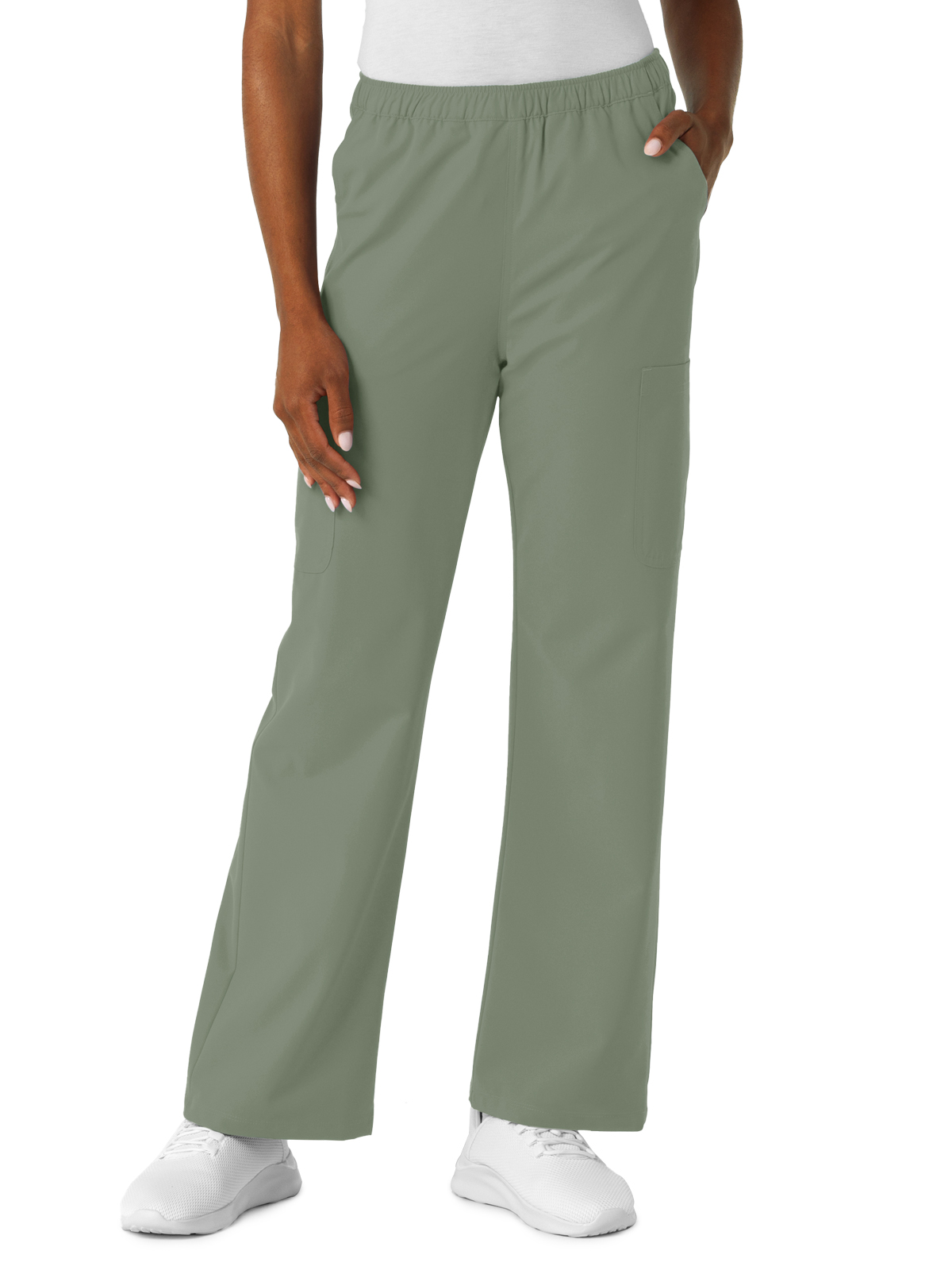 Wink - Nurtur - Women's Seven-Pocket Straight Leg Cargo Scrub Pant 17