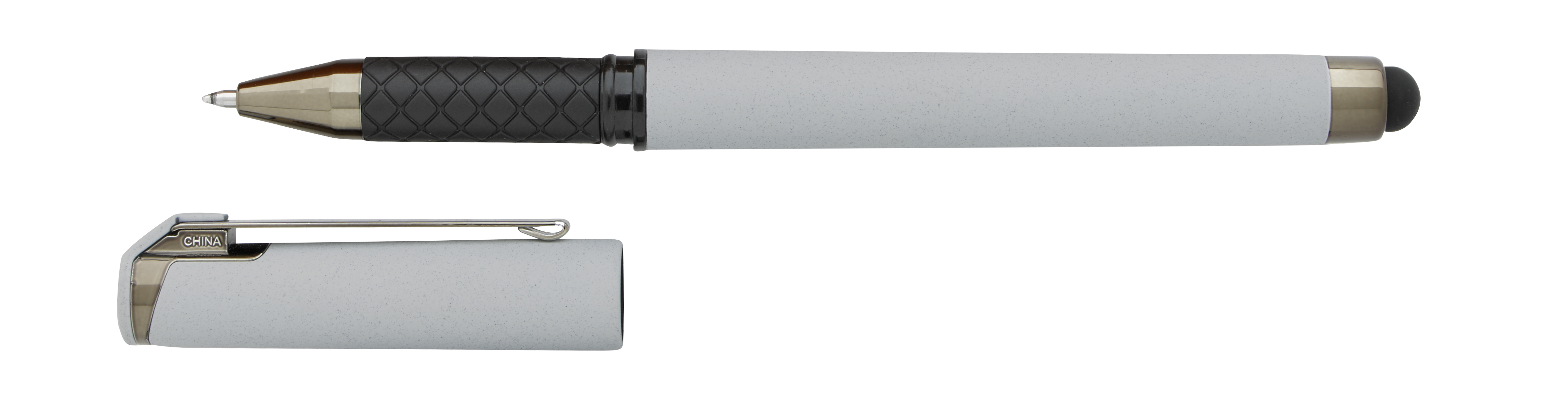 Good Value™ Cali Stylus Gunmetal Suede RABS Pen 137