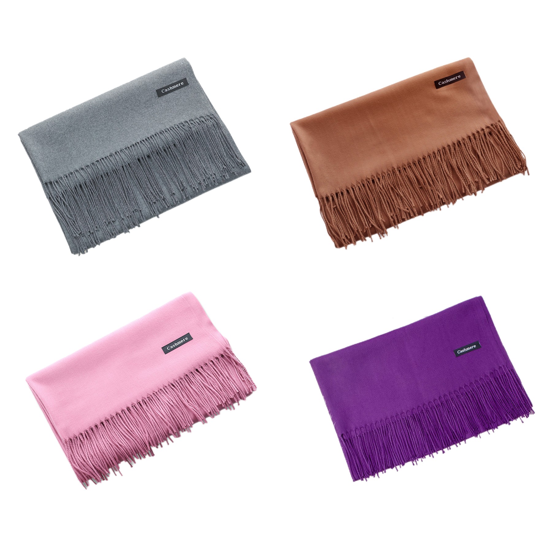 Womens Winter Imitation Wool Scarf 2