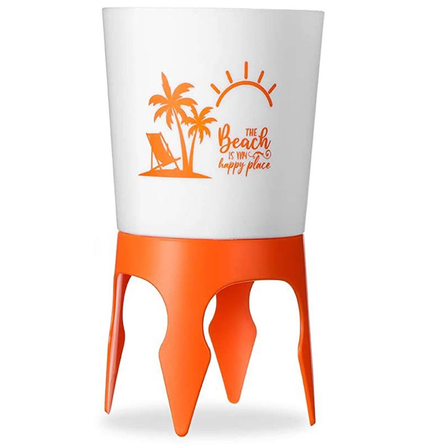 Plastic Beach Drink Cup Holder w/ Opener 3