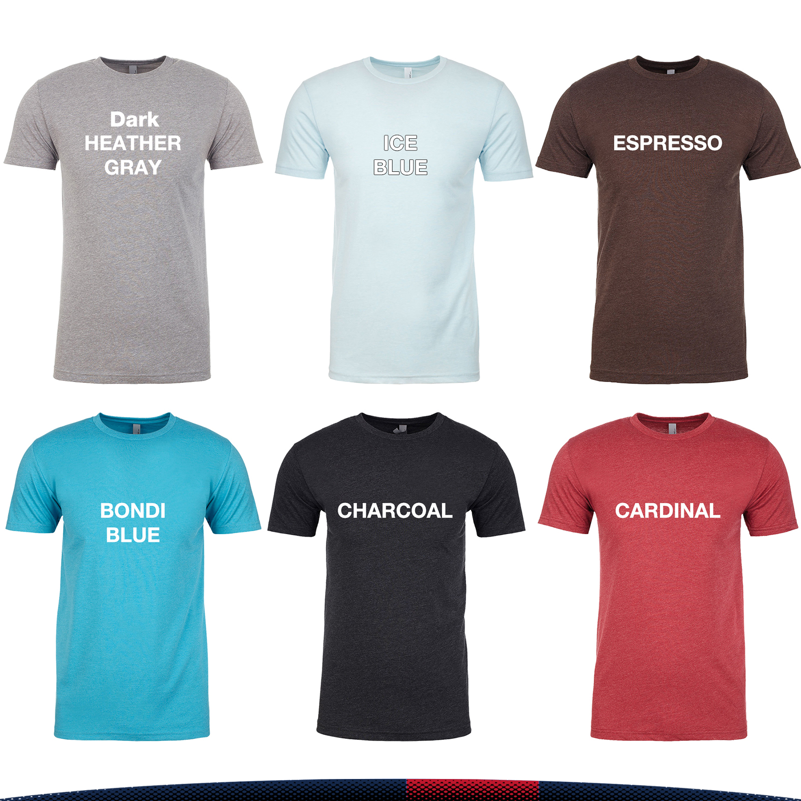 Next Level® Men's Crewneck T-Shirts 8