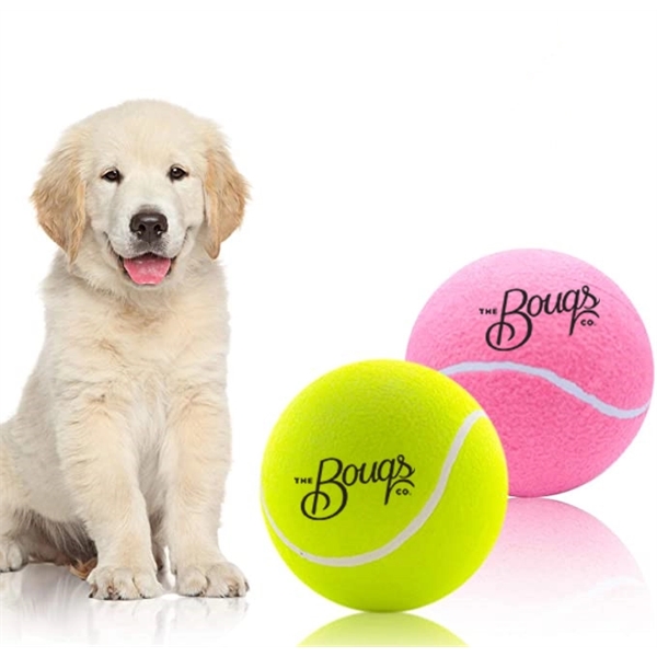 9.5" Inflatable Giant Pet Tennis Balls 5