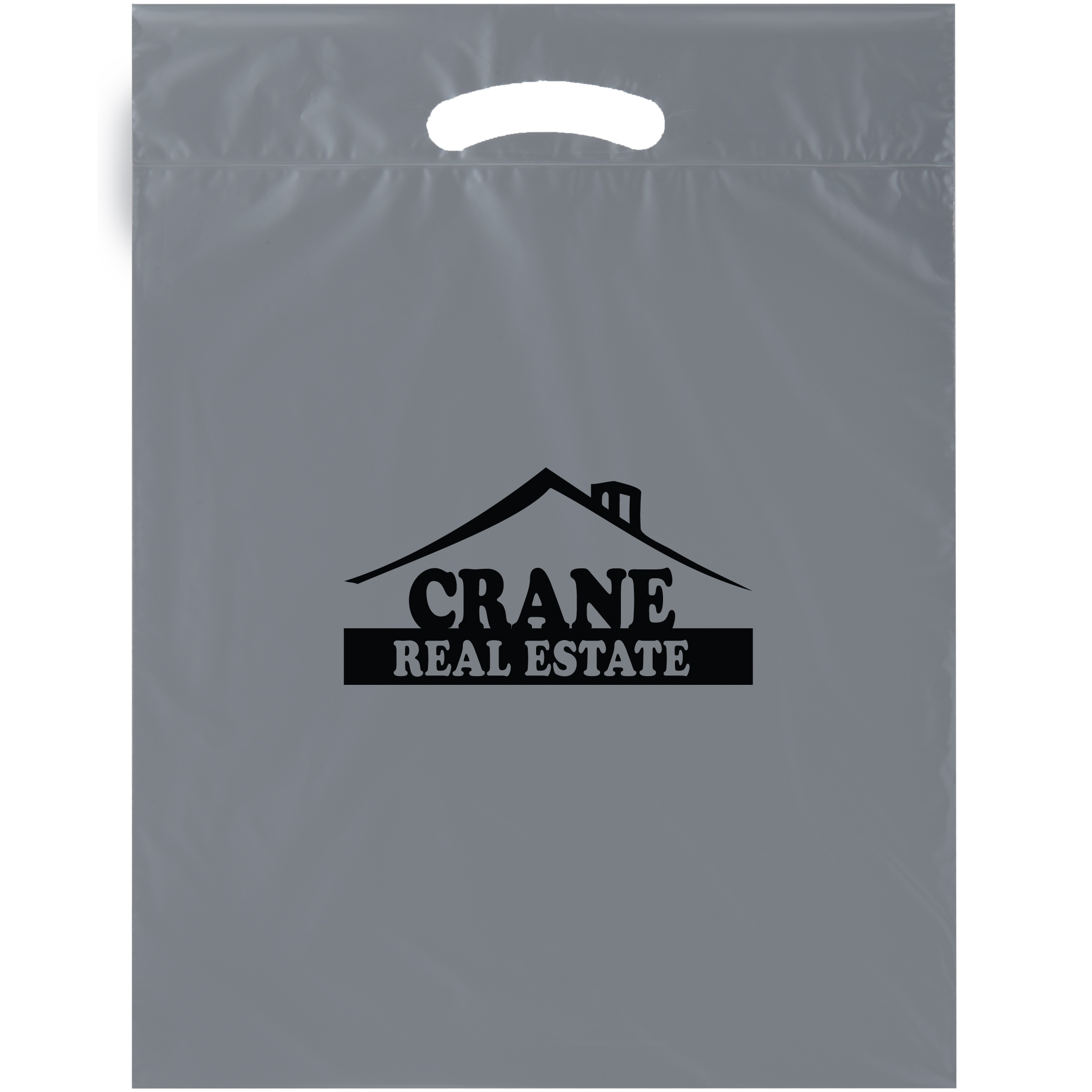Fold Over Reinforced Die Cut Bag 15
