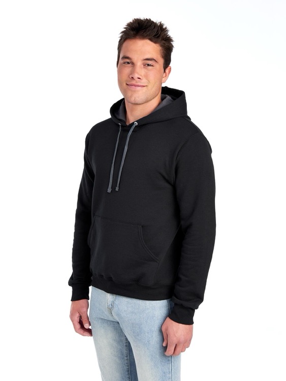FRUIT OF THE LOOM Sofspun™ Unisex Hooded Sweatshirt, custom hoodie or sweatshirt with logo imprint 32